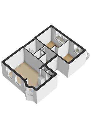 Floorplan - Groene Hilledijk 219B, 3073 AG Rotterdam